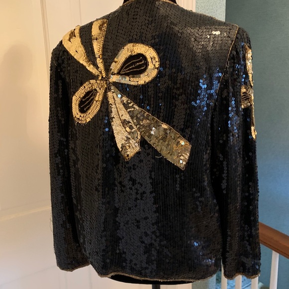 Holiday Sequenced Jacket - Picture 2 of 3